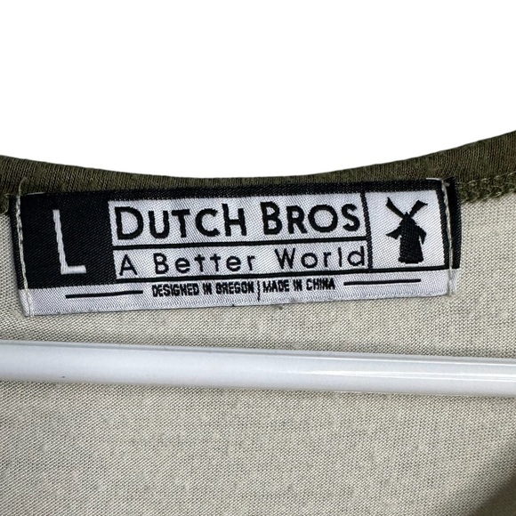 Vintage LIMITED EDITION DUTCH BROS MOTO CLUB Born to Live MEDIUM+LARGE - Picture 5 of 8